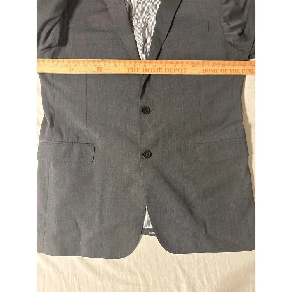 Brooks Brothers Explorer Blazer Mens 42L Gray Regent Fit 2-Button‎ Coat